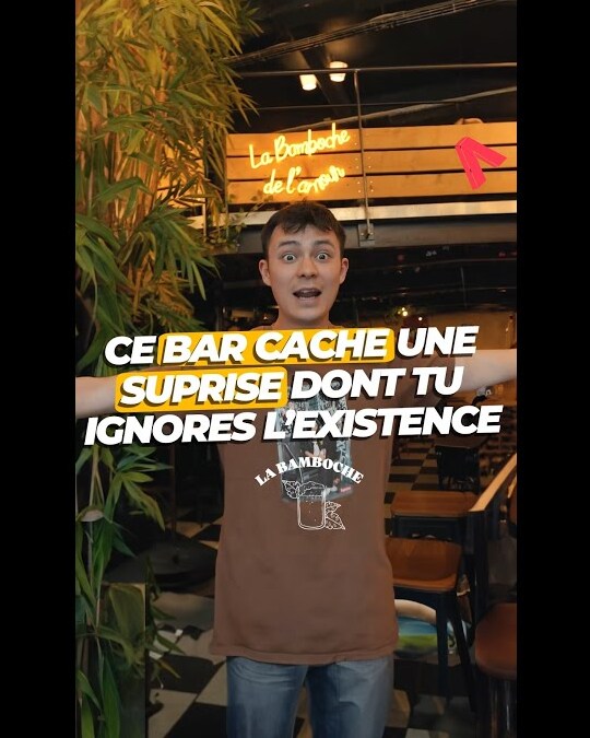CE BAR CACHE UN SECRET DONT TU IGNORES L'EXISTENCE !