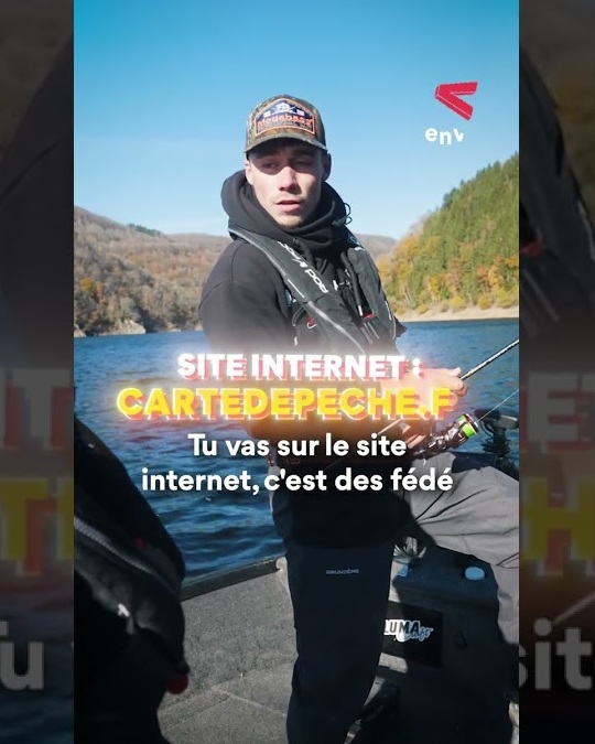 7h30, barrage de Bort-les-Orgues. 2°C avec la fédération départementale de la pêche !