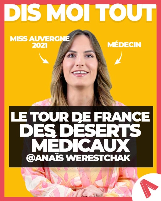 LE TOUR DE FRANCE DES DÉSERTS MÉDICAUX !