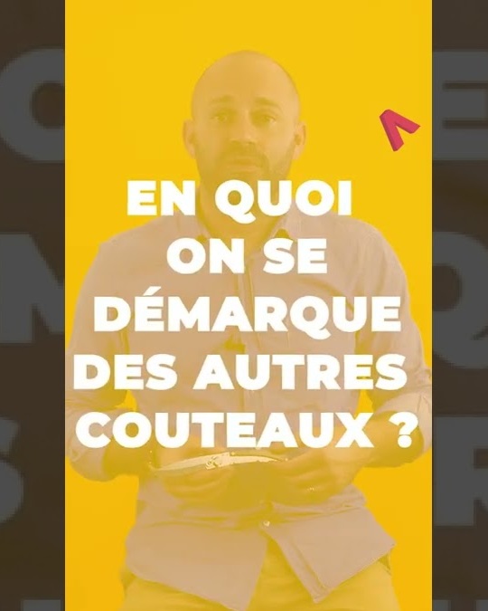 Des couteaux français Made In Auvergne bien stylés