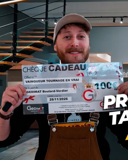 Tournage au Gedimat Concept Store de Clermont-Ferrand !