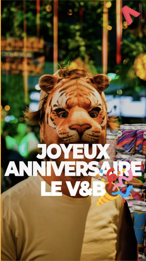 Joyeux anniversaire V&B Aubière !
