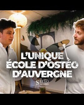 L'UNIQUE ÉCOLE D'OSTÉO D'AUVERGNE