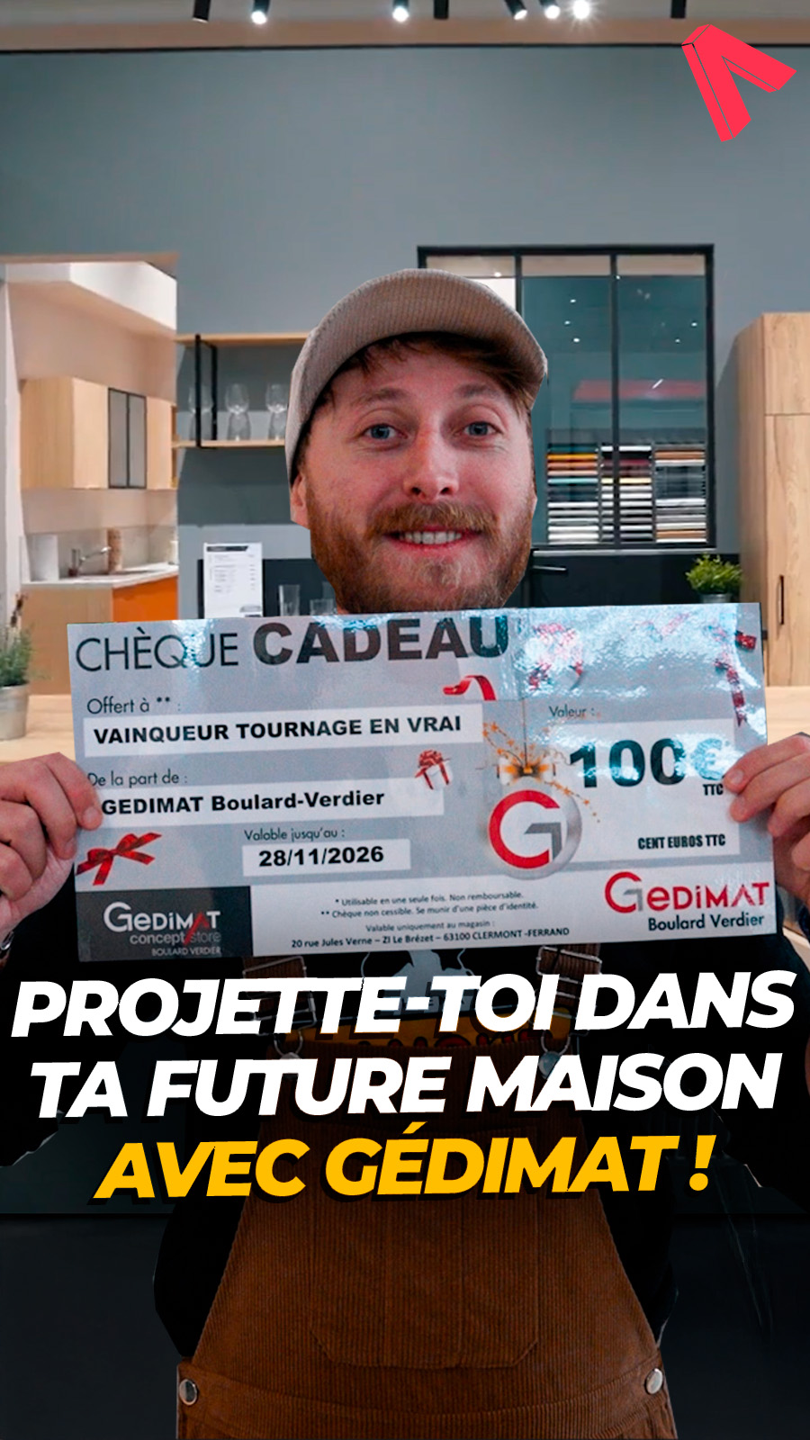  Tournage au Gedimat Concept Store de Clermont-Ferrand !