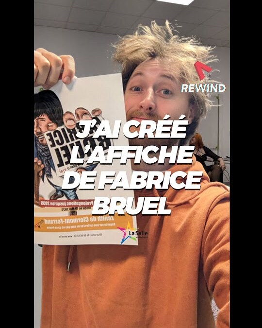 J'AI CRÉÉ L'AFFICHE DE FABRICE BRUEL
