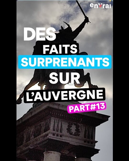 DES FAITS SURPRENANTS SUR L’AUVERGNE #13 | LA STATUE DE VERCINGÉTORIX EST BADASS 🤔 #clermontferrand