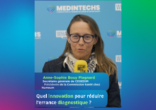 INTERVIEW WHAT'S UP DOC DE ANNE-SOPHIE BOUY PLAGNARD - SECRÉTAIRE GÉNÉRALE DE CEGEDIM PRÉSIDENTE DE LA COMMISSION SANTÉ CHEZ NUMEUM