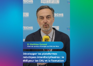INTERVIEW WHAT'S UP DOC DU PR MATTHIEU DURAND - CHEF DE SERVICE D'UROLOGIE AU CHU DE NICE