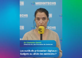 INTERVIEW WHAT'S UP DOC DU DR CHARLOTTE GARRET -  DIRECTRICE DU LAB INNOVATION DE SANTÉCLAIR