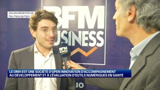 Interview BFM Business à MedInTechs  de Lucas THIERY