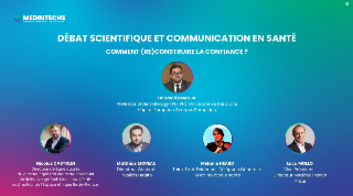 DÉBAT SCIENTIFIQUE ET COMMUNICATION EN SANTÉ : COMMENT (RE)CONSTRUIRE LA CONFIANCE ?