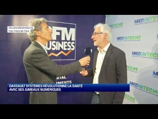 Interview de Frederic Vacher sur Dassault Systemes Site de MedIn