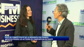 Interview Jessica Leygues - Déléguée Générale / CEO chez Medicen Paris Region au Salon MedInTechs