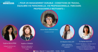 POUR UN MANAGEMENT DURABLE : CONDITIONS DE TRAVAIL, ÉQUILIBRE VIE PERSONNELLE, VIE PROFESSIONNELLE.