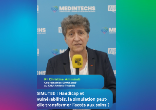 INTERVIEW WHAT'S UP DOC DE CHRISTINE AMMIRATI - COORDINATRICE SIMUSANTÉ AU CHU AMIENS-PICARDIE