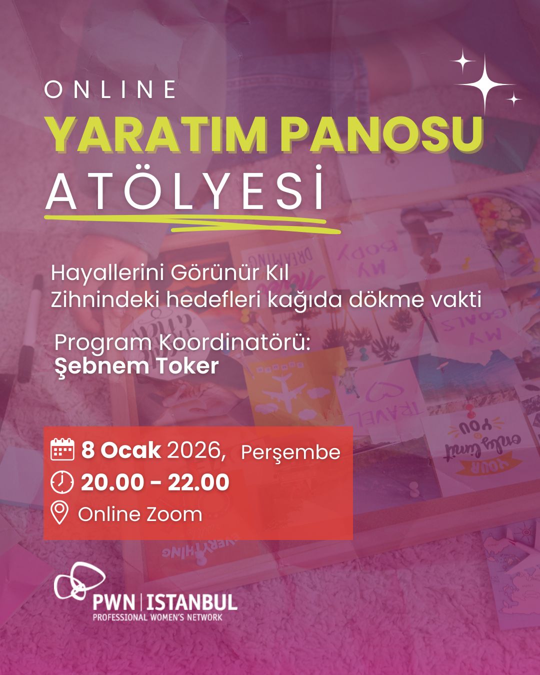 Online Vision Board Workshop