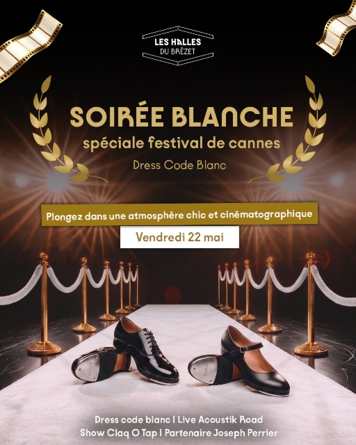 Soirée Blanche 2026 aux Halles du Brezet