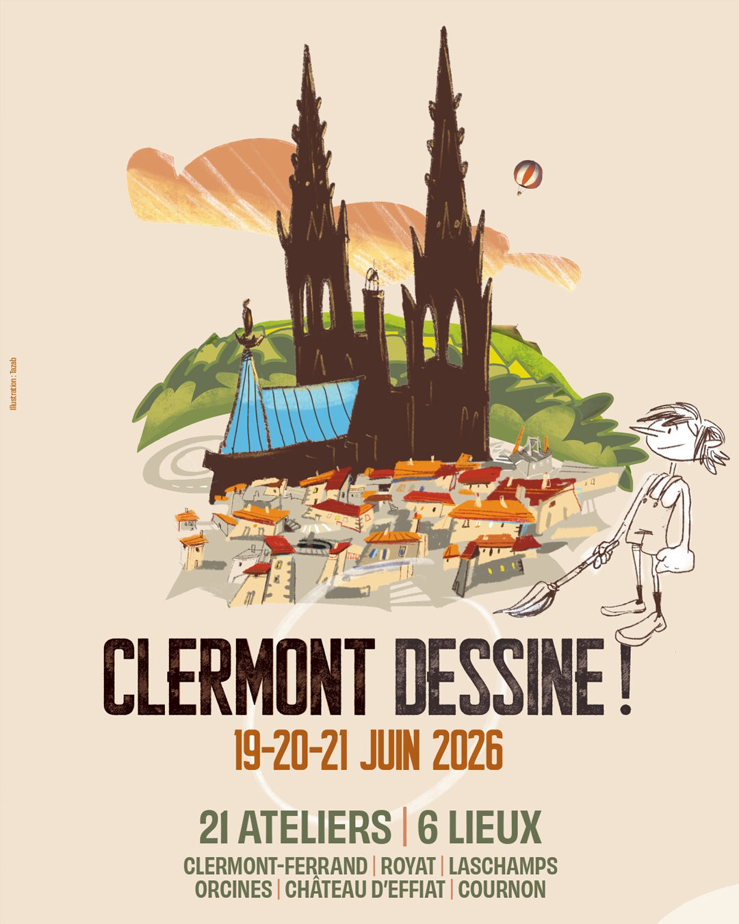 CLERMONT DESSINE REVIENT LES 19, 20 ET 21 JUIN 2026 !