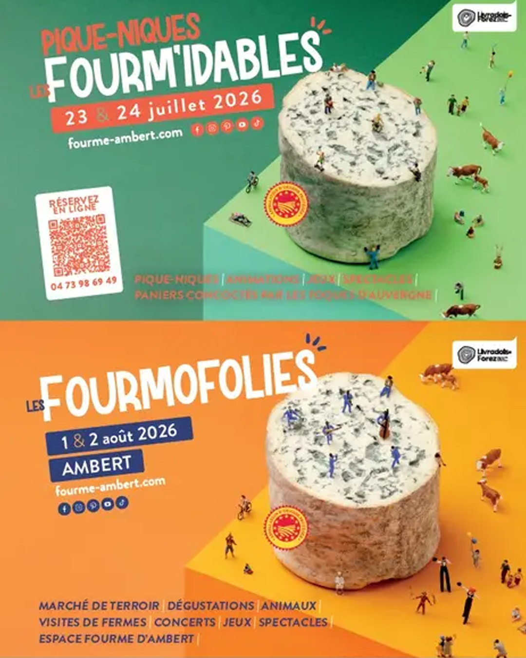 Fourmofolies – Fête de la Fourme d'Ambert AOP