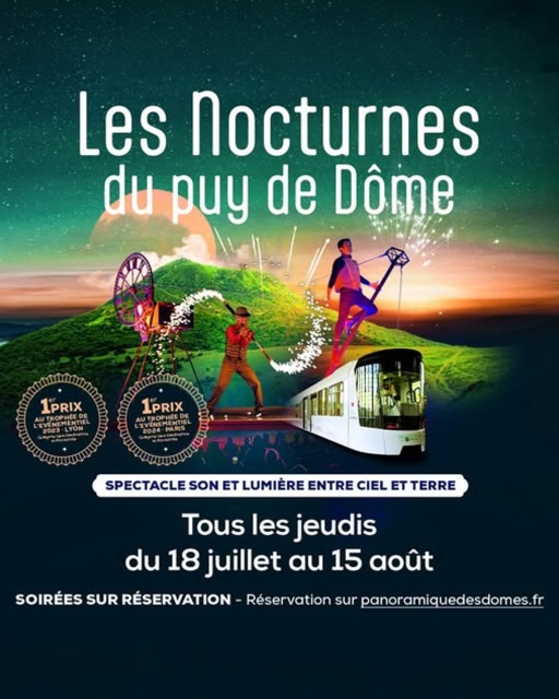 Les Nocturnes du puy de Dôme : Entre Ciel & Terre