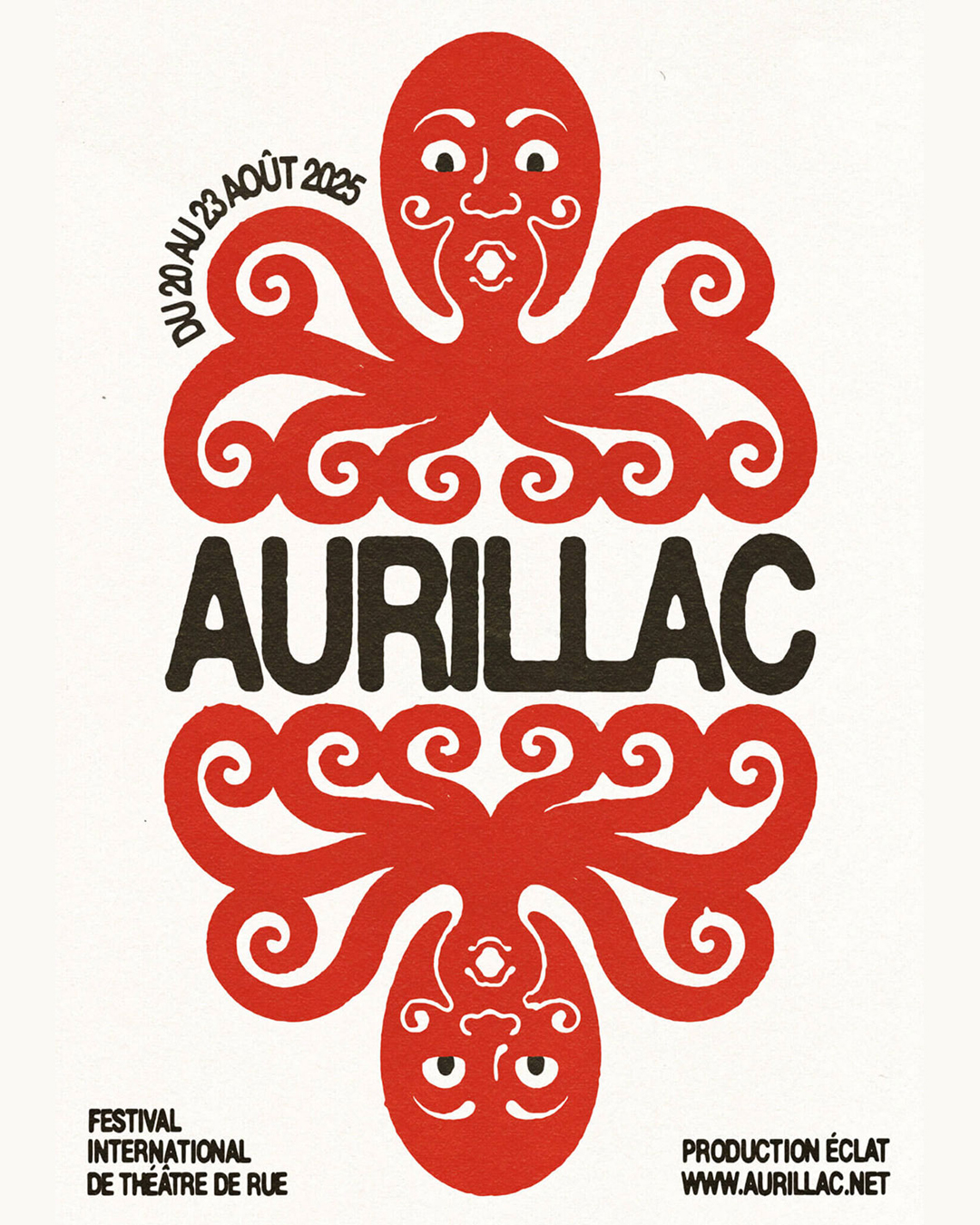 Festival international de théâtre de rue d'Aurillac 2026