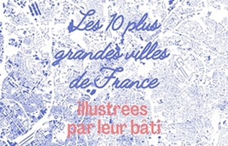Les 10 plus grandes villes de France par leur bâti