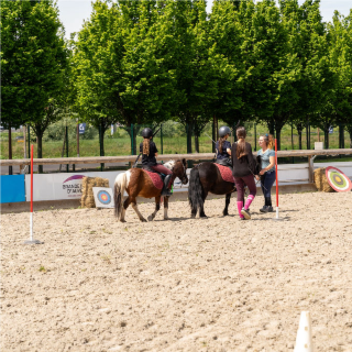 Démonstration de l'équipe élite de Pony Games 