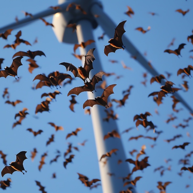 Accompagner les stratégies de conservation et la planification des énergies renouvelables à l'aide de cartographies des enjeux biodiversité - Application aux chauves-souris