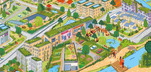 Les solutions fondées sur la nature pour adapter les territoires aux enjeux climatiques.
