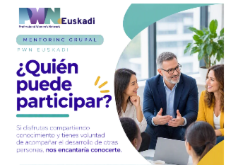 ¿Quién puede ser mentora/mentor?