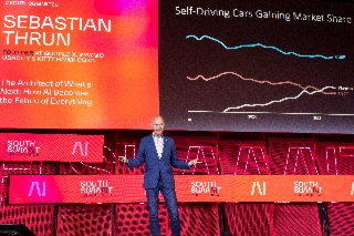 Sebastian Thrun, founder of Google X, says at South Summit that "leadership in physical AI will depend on software and not hardware"