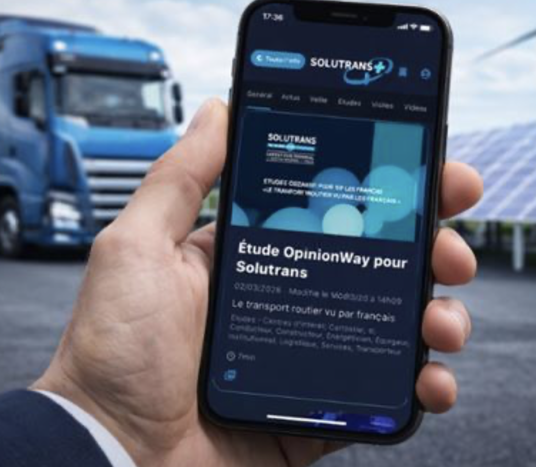 SOLUTRANS+ : une nouvelle appli qui s’appuie sur l’expertise TruckStop