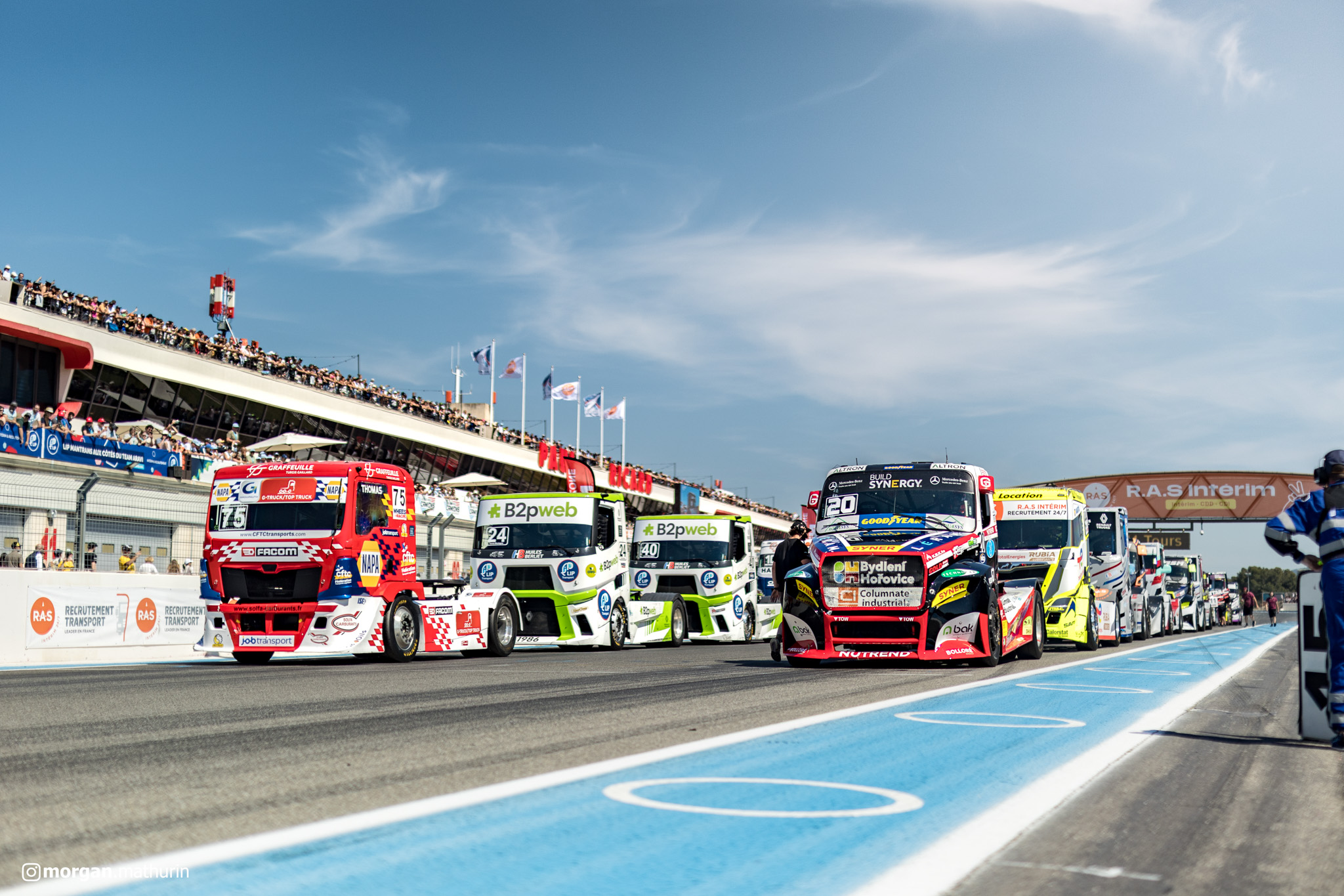 Thomas Robineau au sommet du Grand-Prix Camions du Castellet