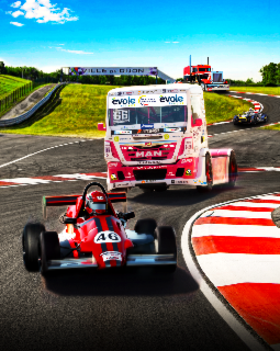 L'affiche Officielle du Grand-Prix Camions de Dijon