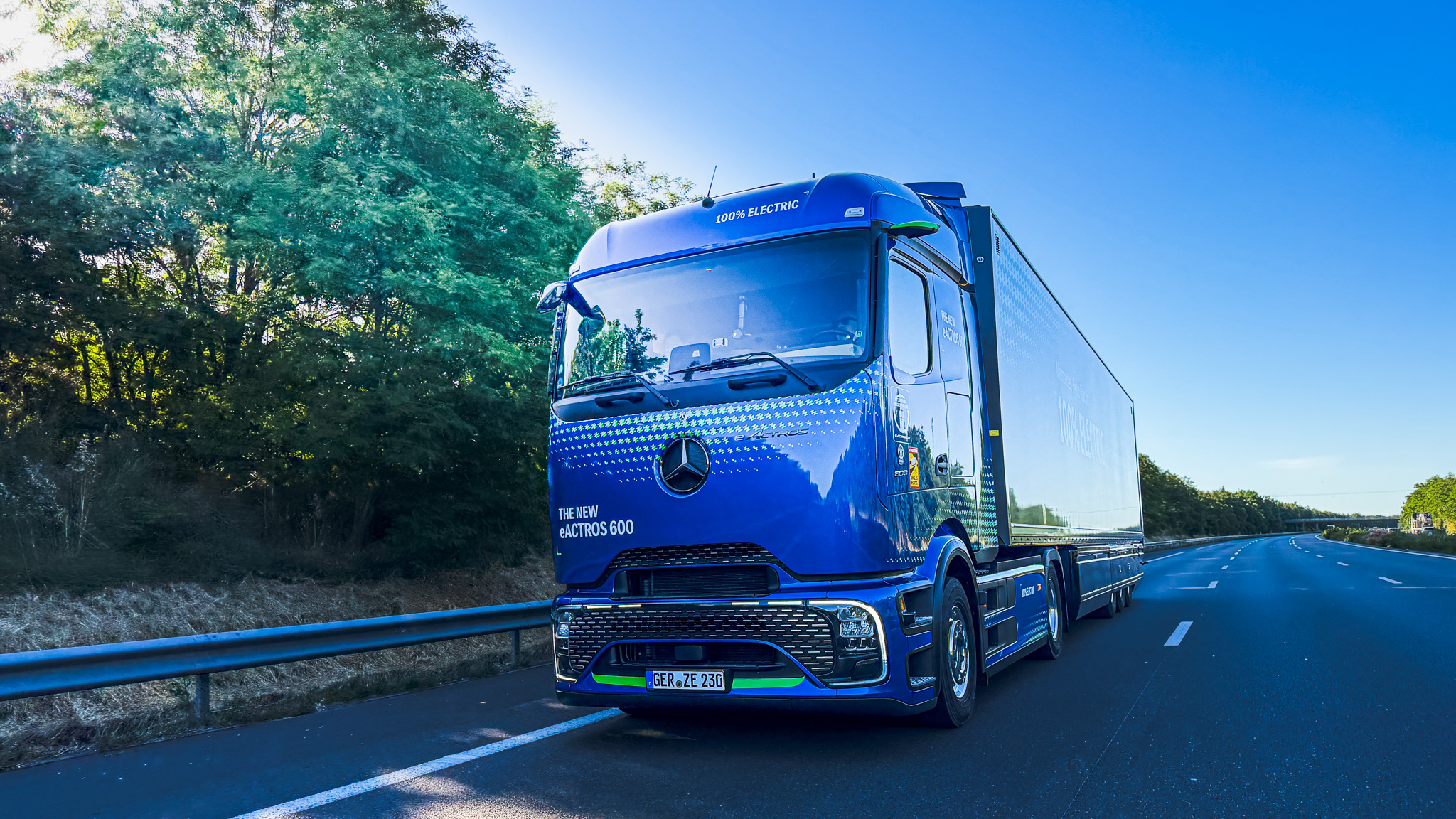 L’eActros 600 : le gros électrique de Mercedes