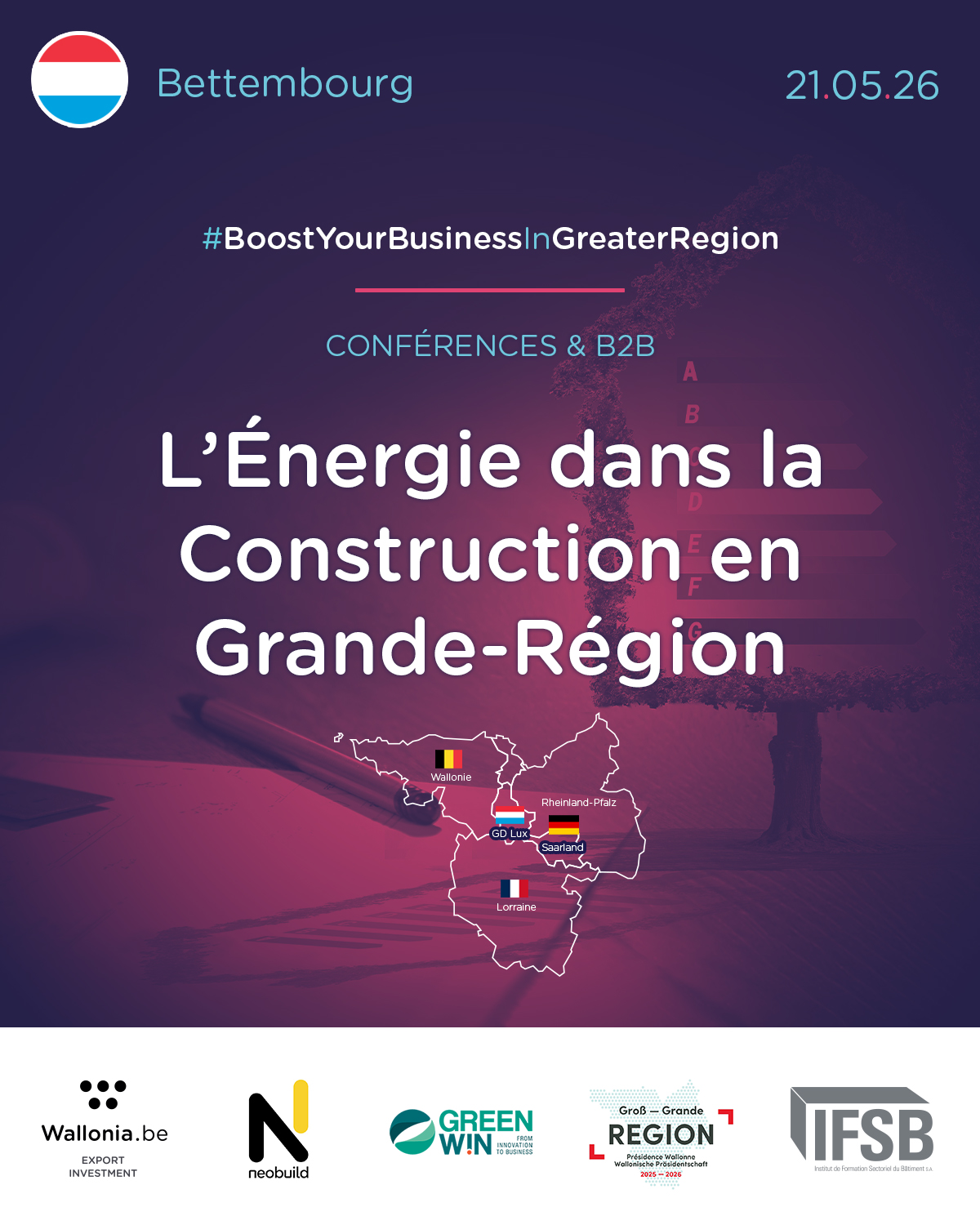 L'énergie dans la construction en Grande Région