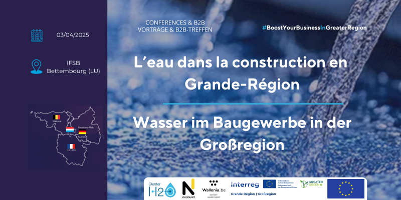 L'eau dans la construction en Grande région