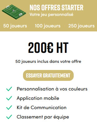 Offre Starter