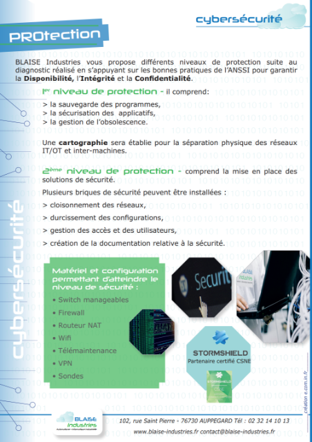 Protection des installations industrielles