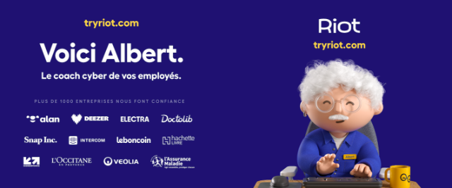 Voici Albert: le compagnon cyber qui renforce la sécurité de votre équipe.