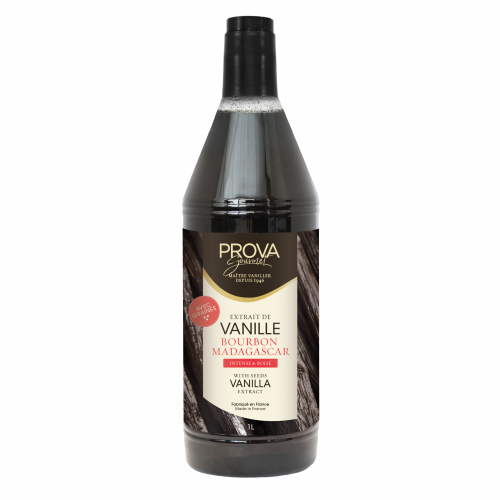 Extrait de Vanille Bourbon de Madagascar avec graines