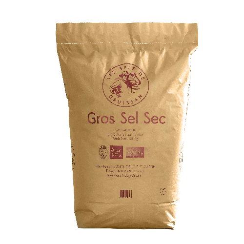SAC GROS SEL SEC BIO - 25KG