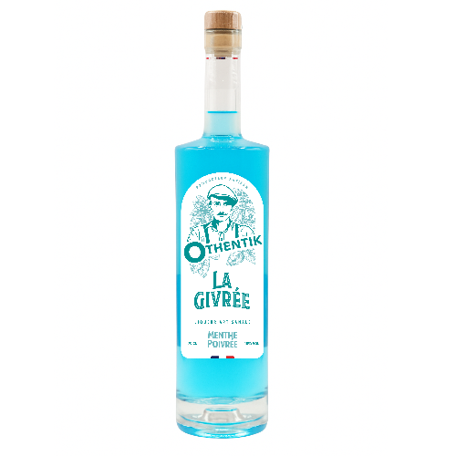 Liqueur "La Givrée" MENTHE POIVREE 18°