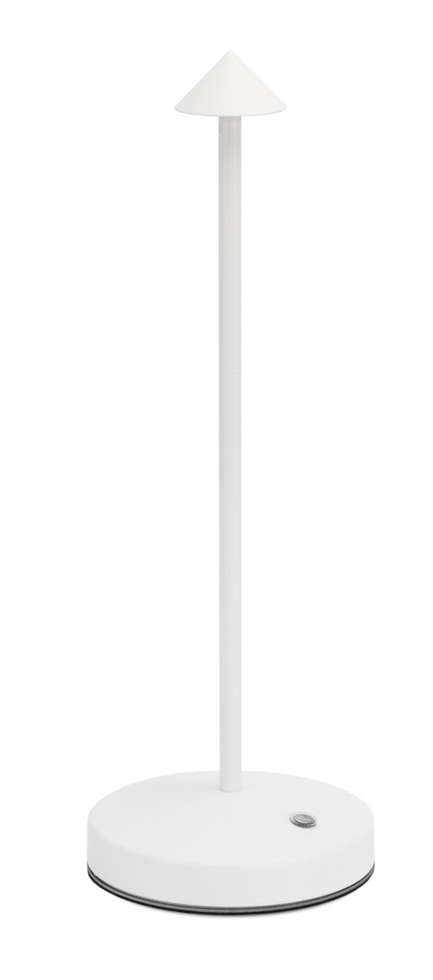 Securit® Lampe de table Angelina Blanc