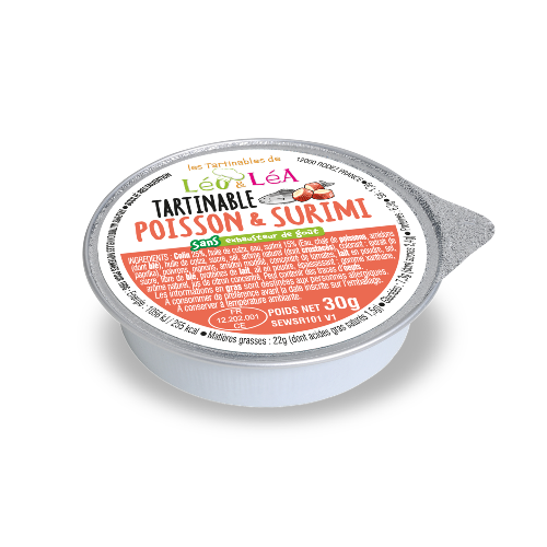 TARTINABLE DE POISSON & SURIMI - 30g