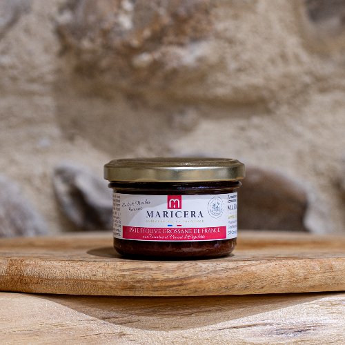 Pâte d'Olive Grossane aux Tomates et Piment d'Espelette