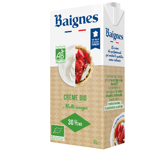 Crème BIO Baignes 30% MG