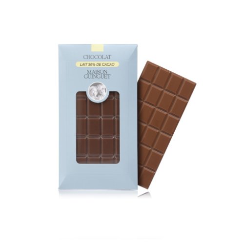 TABLETTE CHOCOLAT LAIT 36% DE CACAO 