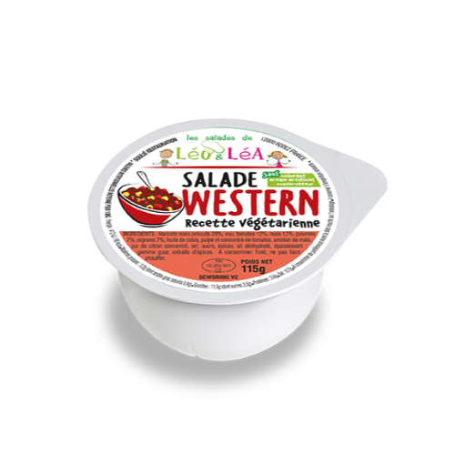 SALADE WESTERN - SALADE VÉGÉTARIENNE - 115g