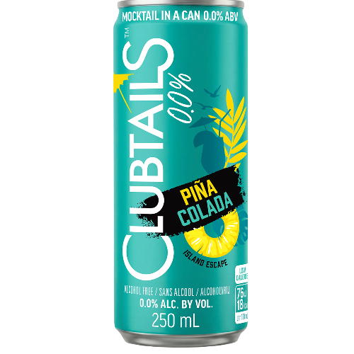 Clubtails Pina Colada 0.0% 250mL